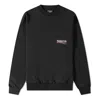 Balenciaga Political Campaign Crewneck Sweater 'black'