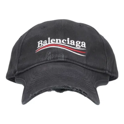 Balenciaga Political Campaign Destroyed Cap 'black'