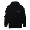 Balenciaga Political Campaign Destroyed Hoodie 'black'