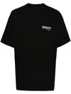 BALENCIAGA POLITICAL CAMPAIGN LOGO-PRINT T-SHIRT