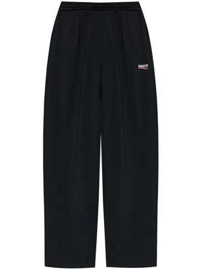 Balenciaga Pantaloni Sportivi Logo Political Campaign In Black