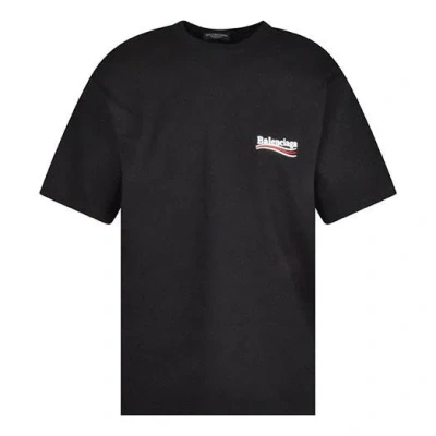 Balenciaga Political Campaign T-shirt Large Fit 'black'