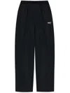 Balenciaga Political Campaign Track Pants In Black