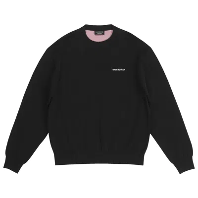 Pre-owned Balenciaga Political Sweater 'black'
