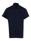 Balenciaga Logo's Polo Shirt In Blue