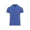 Balenciaga Laurel Classic Polo Shirt In Blue