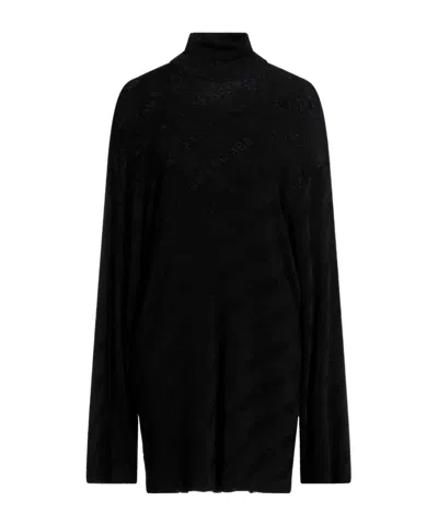 Balenciaga Polo Neck In Black