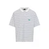 Balenciaga Laurel Regular Cotton Polo Shirt In Multi