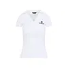 Balenciaga Women T-shirt With V-neckline In White