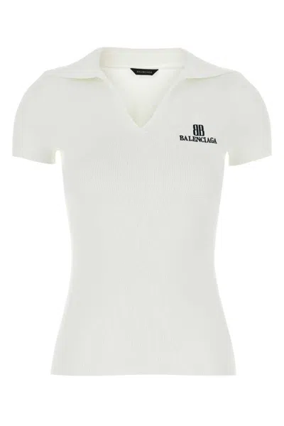 Balenciaga Polo In White