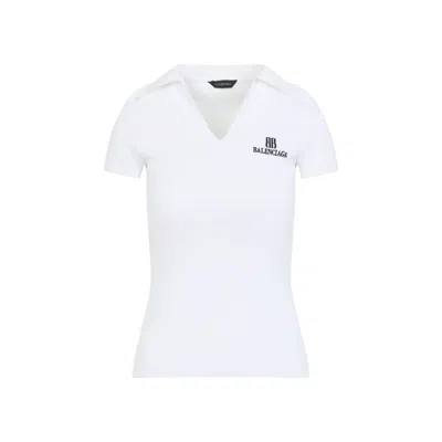 Balenciaga Polo In White