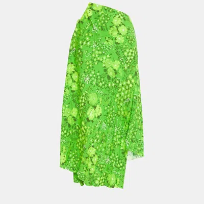 Pre-owned Balenciaga Polyester Knee Length Skirts 40 In Green