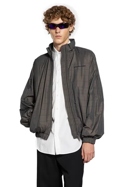 Balenciaga Polyester Tracksuit Windbreaker In Black