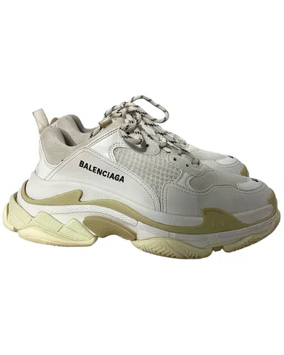 Balenciaga Polyester Triple S Sneaker (authentic Pre-loved)