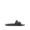 Balenciaga Women Political Campaign Pool Slides In Black