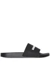 Balenciaga Logo-embossed Pool Slides