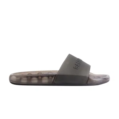 Pre-owned Balenciaga Pool Slide 'black Transparent' | Men's Size 39
