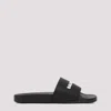 Balenciaga Logo-embossed Pool Slides In Multi