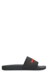 Balenciaga Black Pool Slides In Black
