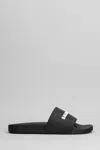 Balenciaga Logo-embroidered Pool Sliders