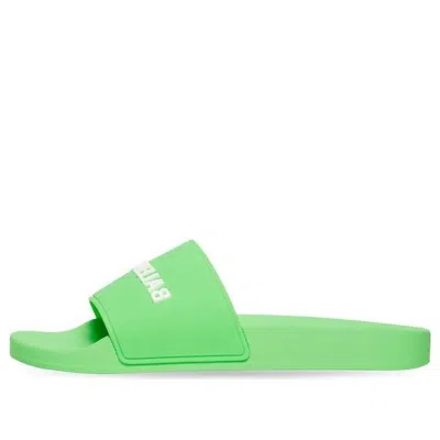 Balenciaga Pool Slides 'fluo Green'
