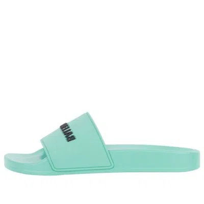 Balenciaga Pool Slides 'mint'