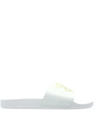 Balenciaga Pool Slides In White