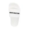 Balenciaga Pool Slipper Sandals In White