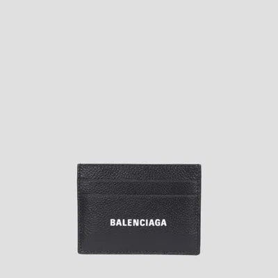 Balenciaga Cash Card Holder In Black