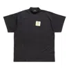 Balenciaga Post It T-shirt Oversized 'washed Black'