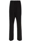 Balenciaga Oversized Tailored Trousers In Black