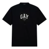 Balenciaga Pride T-shirt Boxy Fit 'black'
