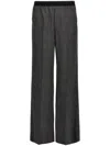 Balenciaga Prince Of Wales-check Trousers In Gray