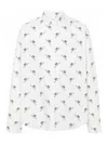 Balenciaga Logo Shirt In White