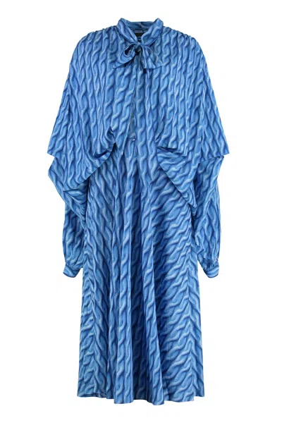 BALENCIAGA PRINTED DRESS