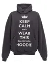Balenciaga 'keep Calm' Hooded
