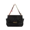 Balenciaga Women Printed Leather Medium Darling Shoulder Bag In Black