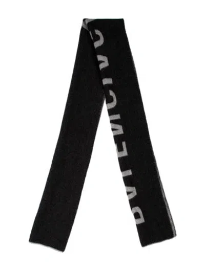 Pre-owned Balenciaga Printed Scarf In Multi