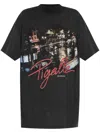 Balenciaga Oversized T-shirt With Print In Multi