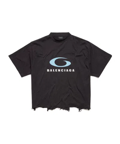 Balenciaga Printed T-shirt In Multicolor