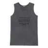 Balenciaga Property Loose Tank Top 'washed Black'