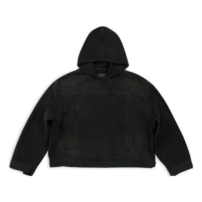 BALENCIAGA BALENCIAGA PULL-OVER JACKET 'BLACK SOFT DENIM'