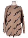 Balenciaga Pullover Sweater In Brown