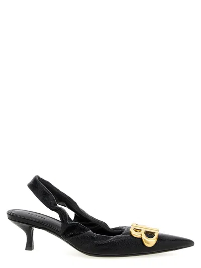 BALENCIAGA BALENCIAGA MONACO SLINGBACK SANDALS