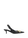 Balenciaga Monaco 50mm Slingback Pumps In Black