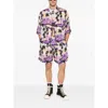 Balenciaga Purple Shirts Men In Multi