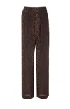 Balenciaga Pyjama Leopard Print Pants