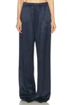 Balenciaga Pyjama Pant In Dark Navy