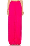 Balenciaga Pyjama Pant In Fuchsia