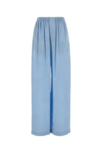 Balenciaga Pyjama Pants In Blue